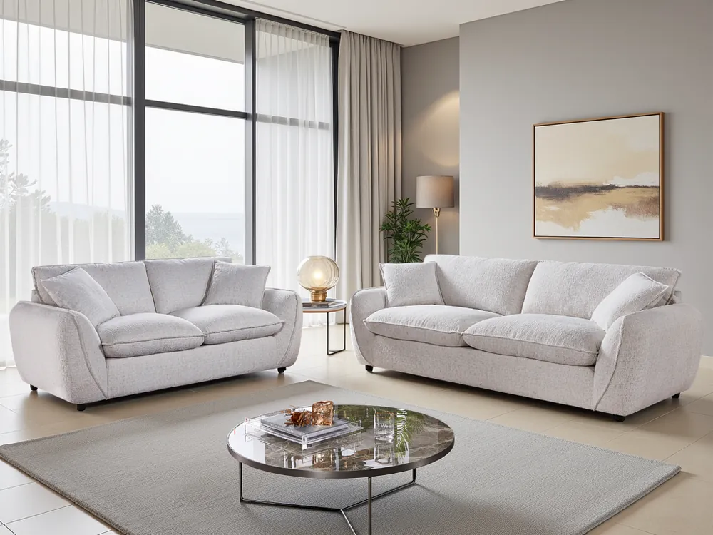The Berlin beige sofa set by Beehive